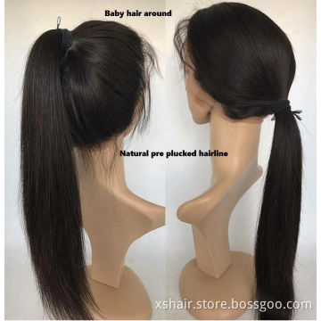 Cheap Wholesale Natural Human Hair Wigs for Black Women 100% Virgin Brazilian Human Hair Lace Front Wigs,hd Lace Frontal Wig